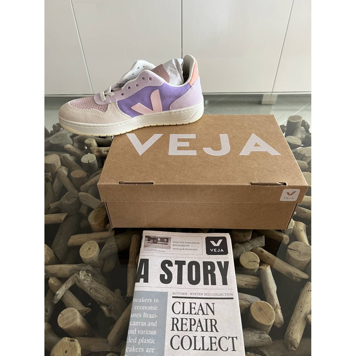 V-10 trainers Veja Multicolour size 38 EU in Suede - 31259485