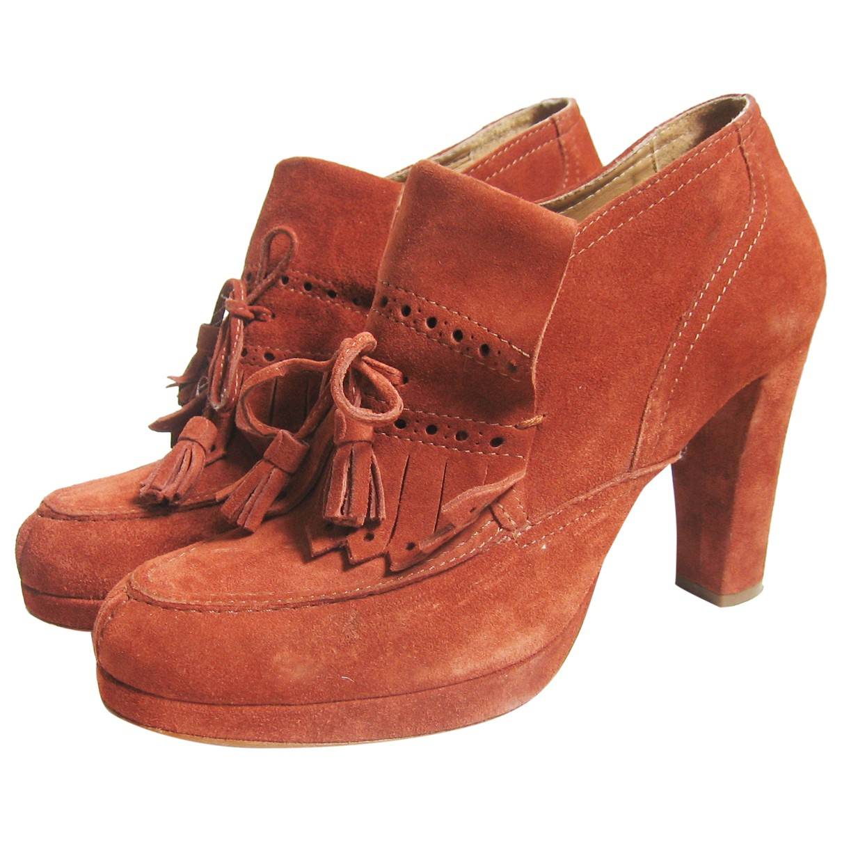 Leather heels Atelier Voisin