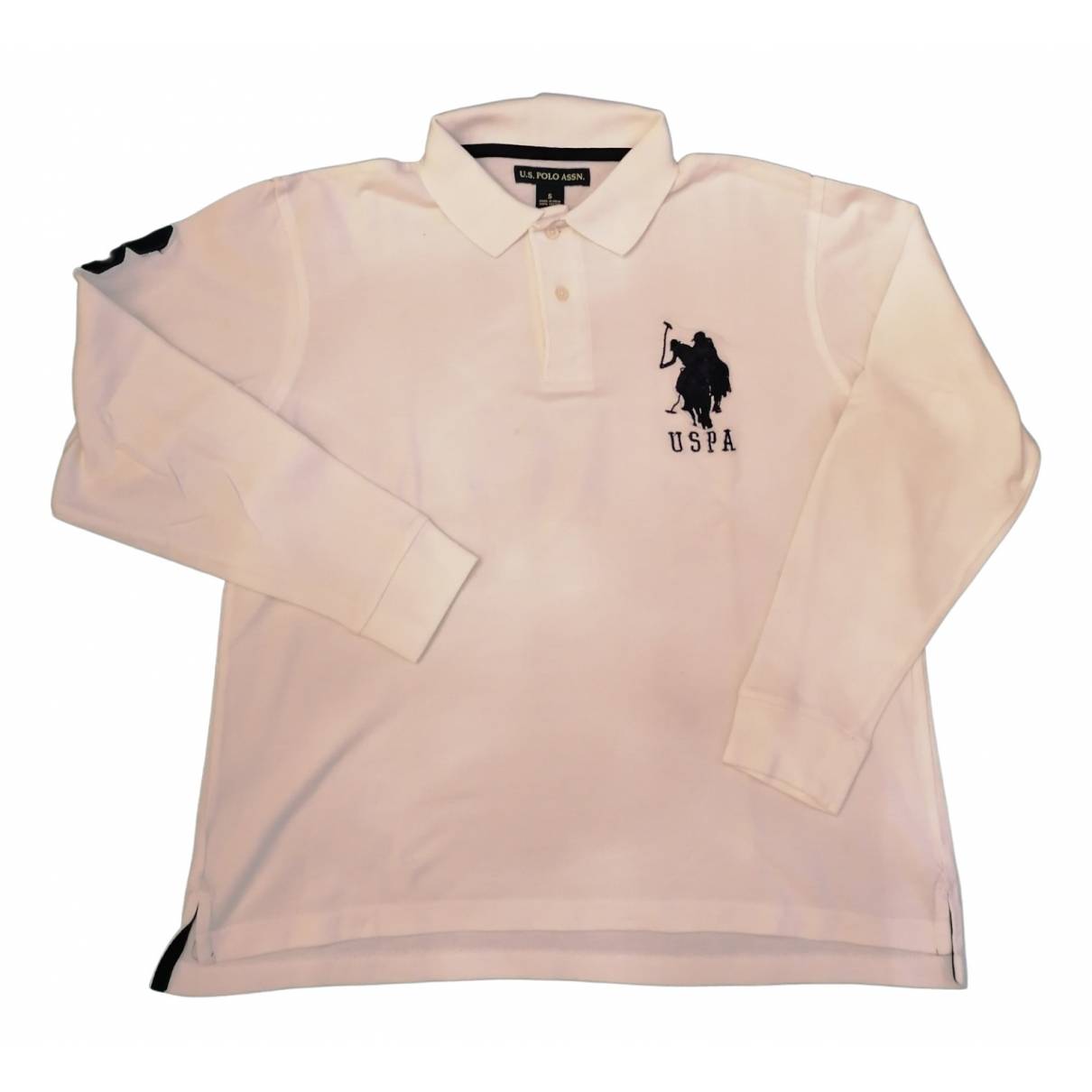 Polo shirt U.S. Polo Assn. White size S International in Cotton - 16890963