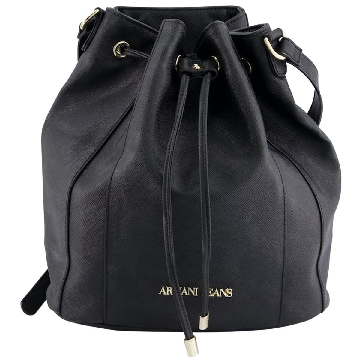 Leather handbag Armani Jeans