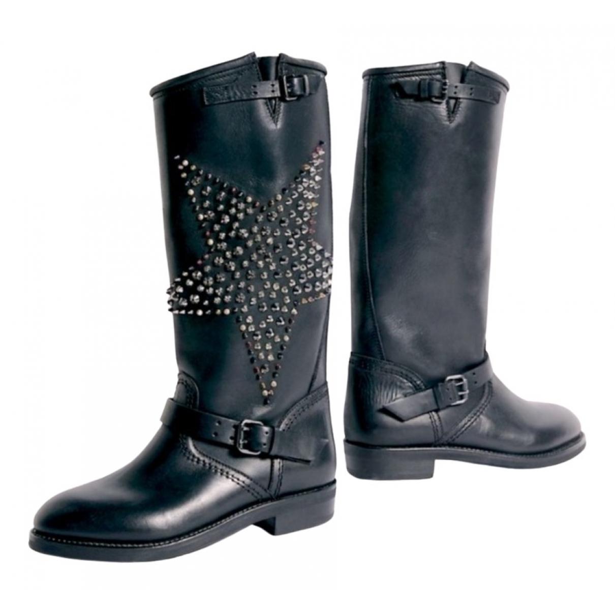 Leather riding boots Free People
