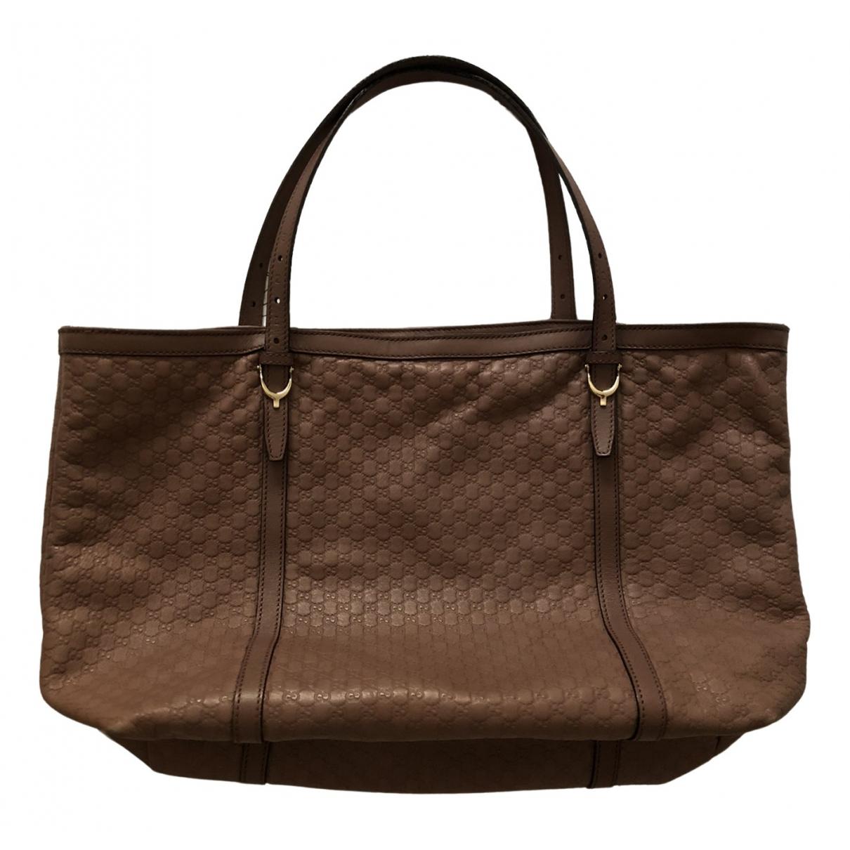 Ophidia Shopping leather tote Gucci