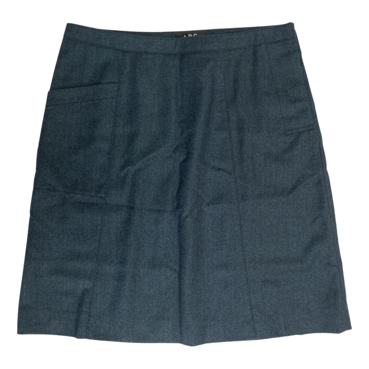 Wool mini skirt APC