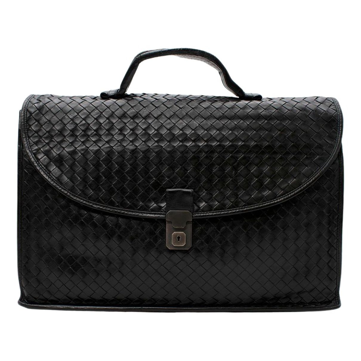 Leather briefcase Bottega Veneta