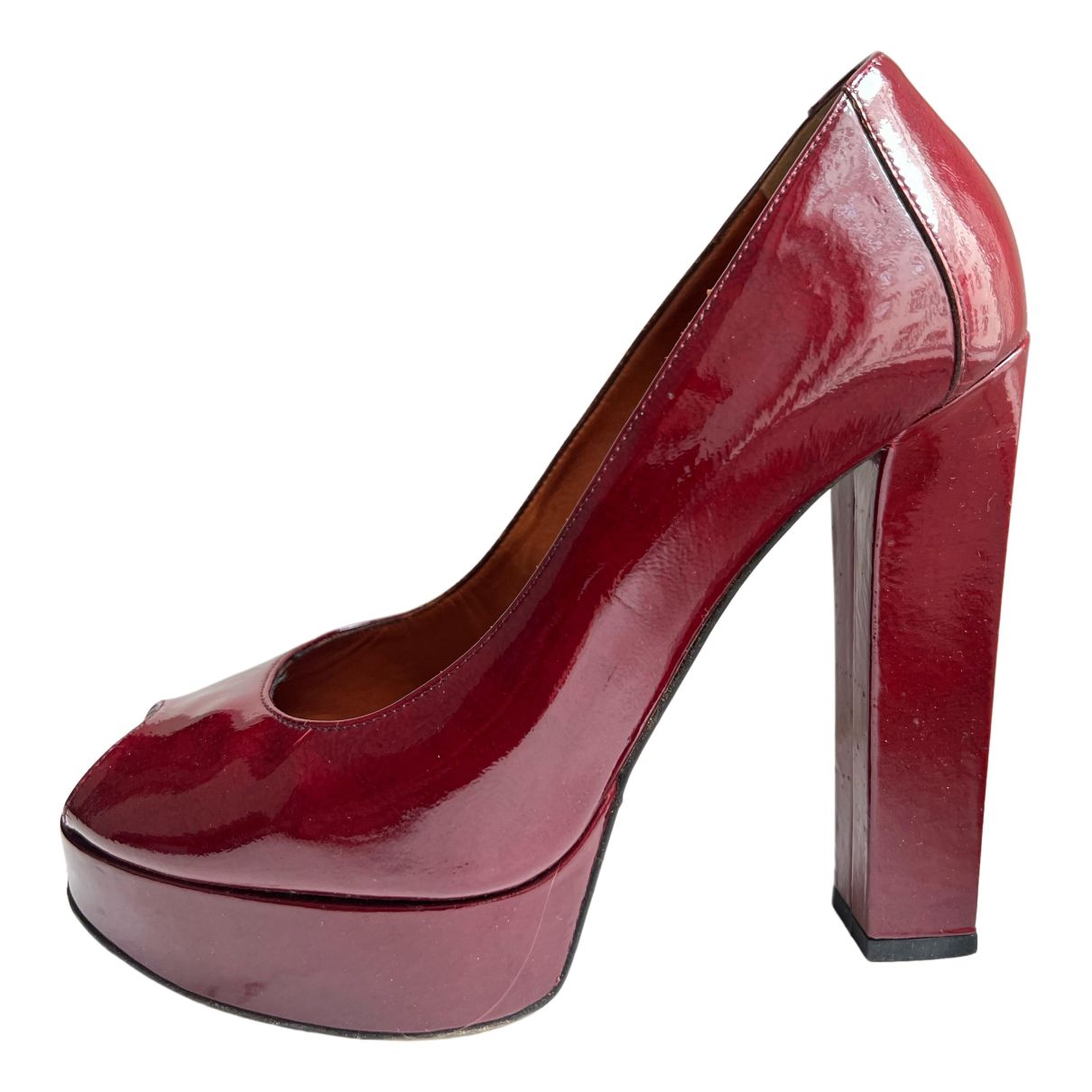 Patent leather heels Lanvin