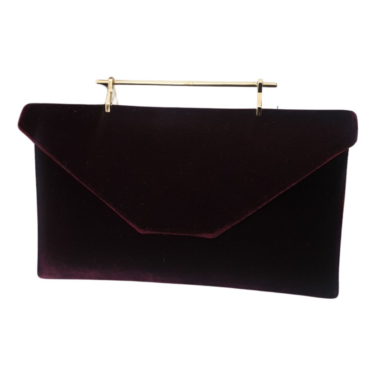 Velvet handbag M2Malletier