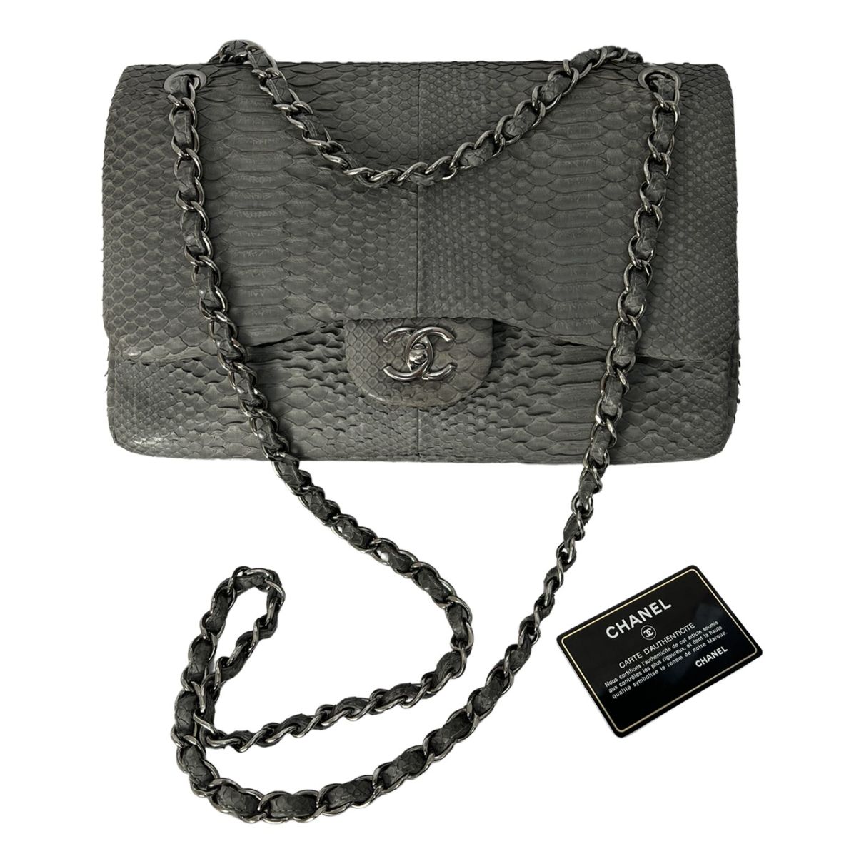 Timeless/Classique python crossbody bag Chanel