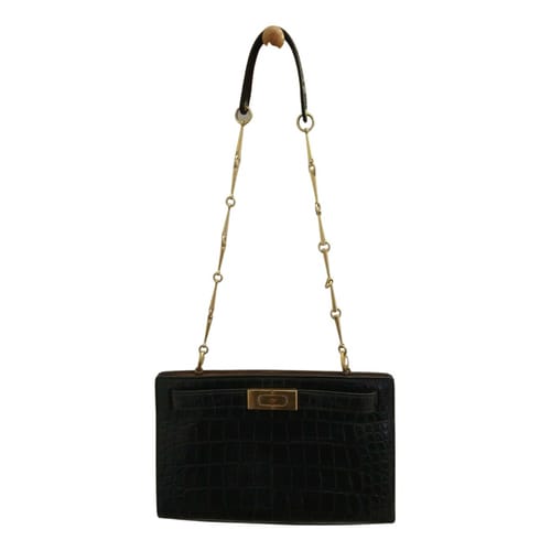 Leather handbag Tory Burch Black in Leather - 17003574