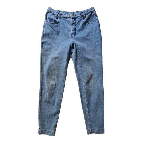 Blue Cotton - elasthane Jeans Iris Von Arnim - Vintage