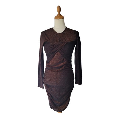 Pak at lægge bomuld ornament Mini dress Stine Goya Metallic size XS International in Viscose - 21466852