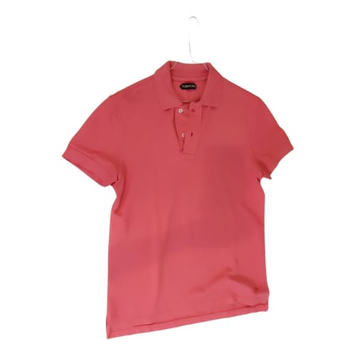 Polo shirt Tom Ford Pink size 48 IT in Cotton - 19304488