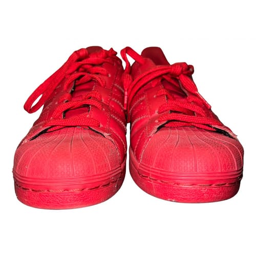 river visit you are Trainers Adidas x Pharrell Williams Red size 36 EU in Rubber - 28143760