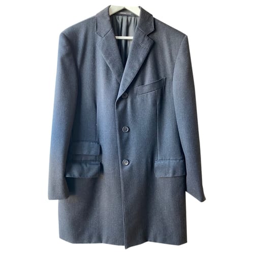 Wool coat Alfred Dunhill Anthracite size 50 IT in Wool - 12983856