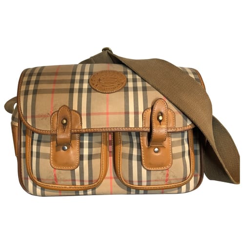 Cloth satchel Burberry Other in Cloth - 8476290