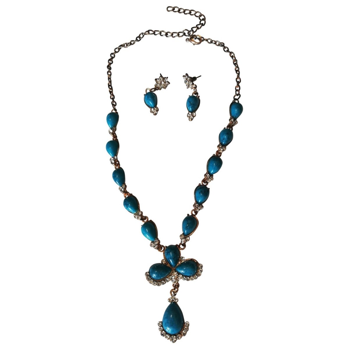 Turquoises jewellery set