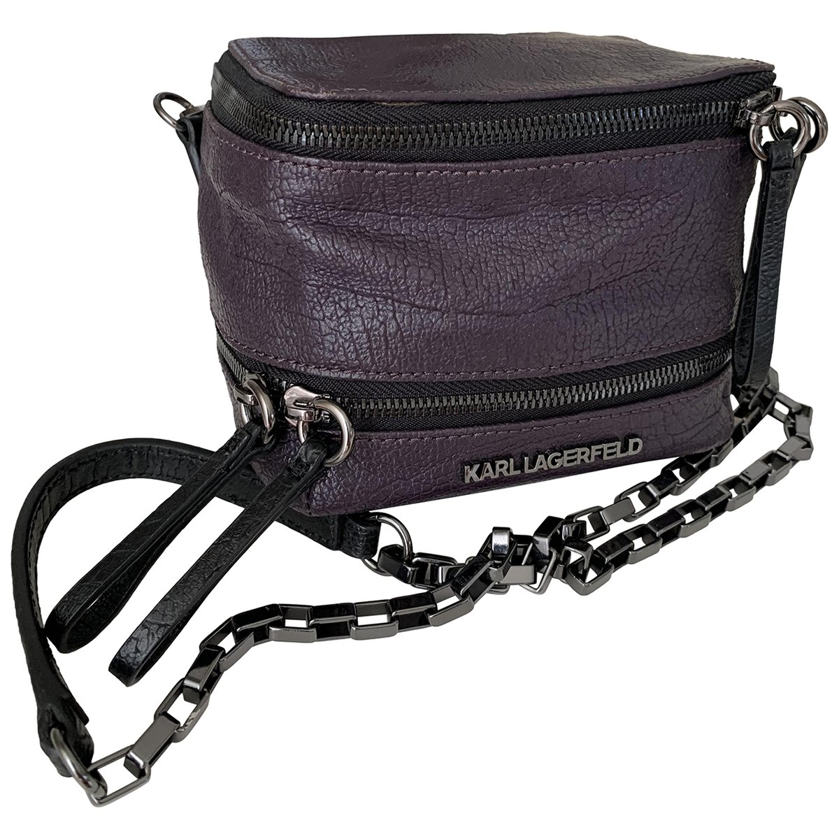 Leather crossbody bag