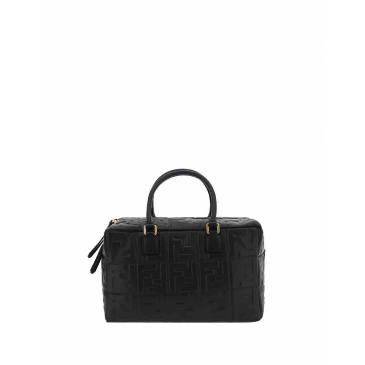 Boston leather bowling bag