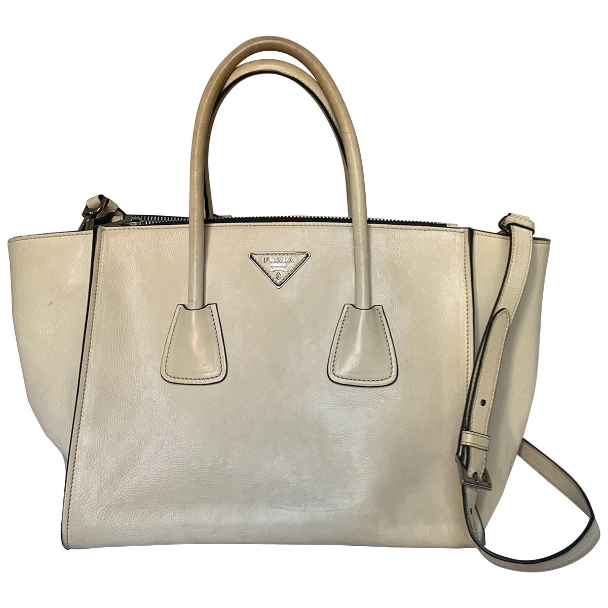 Saffiano leather tote