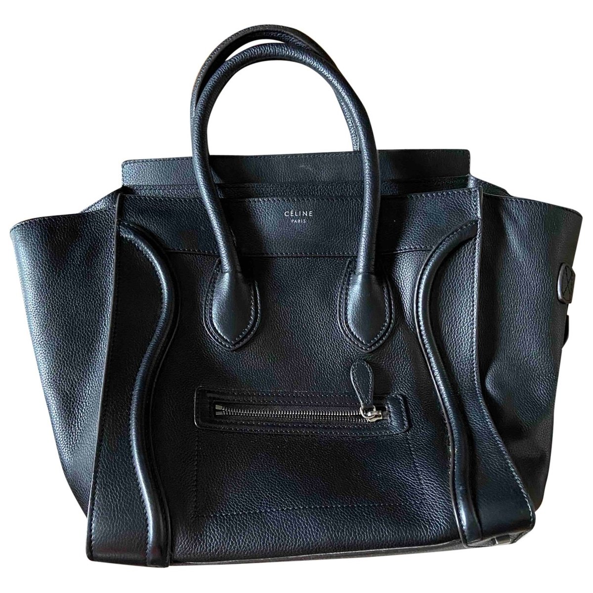 Luggage leather handbag