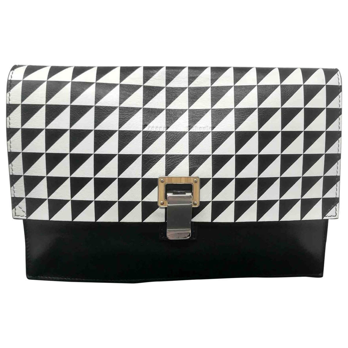 Lunch leather clutch bag