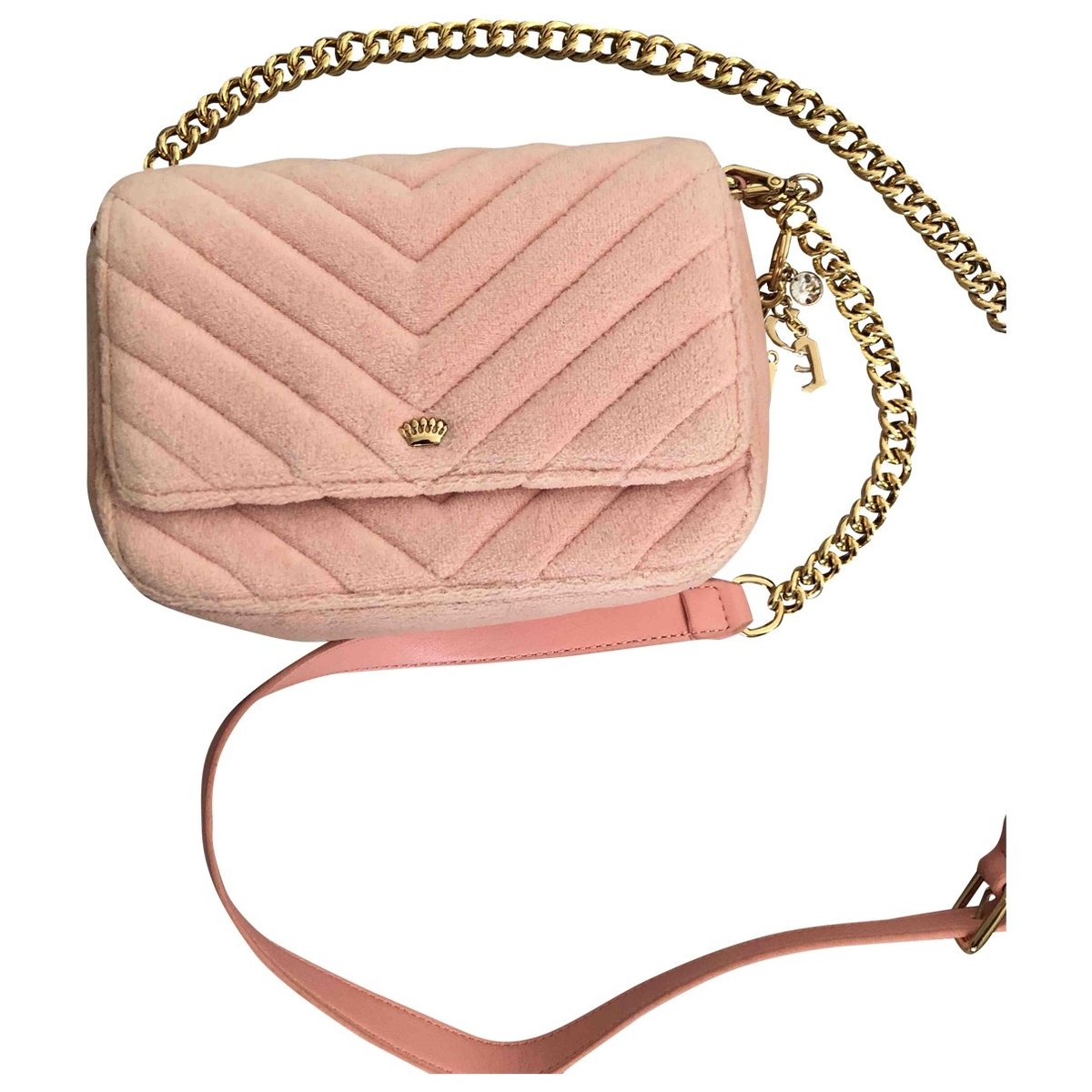 Velvet clutch bag