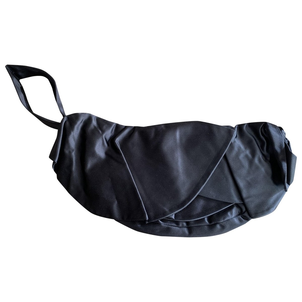 Silk clutch bag