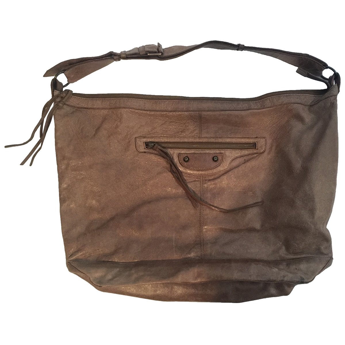 Courier XL leather handbag
