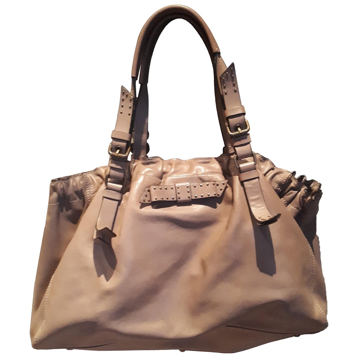 Leather handbag