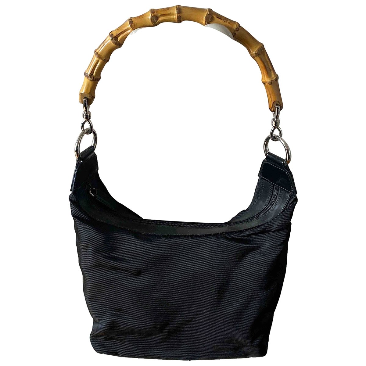 Bamboo Top Handle cloth handbag
