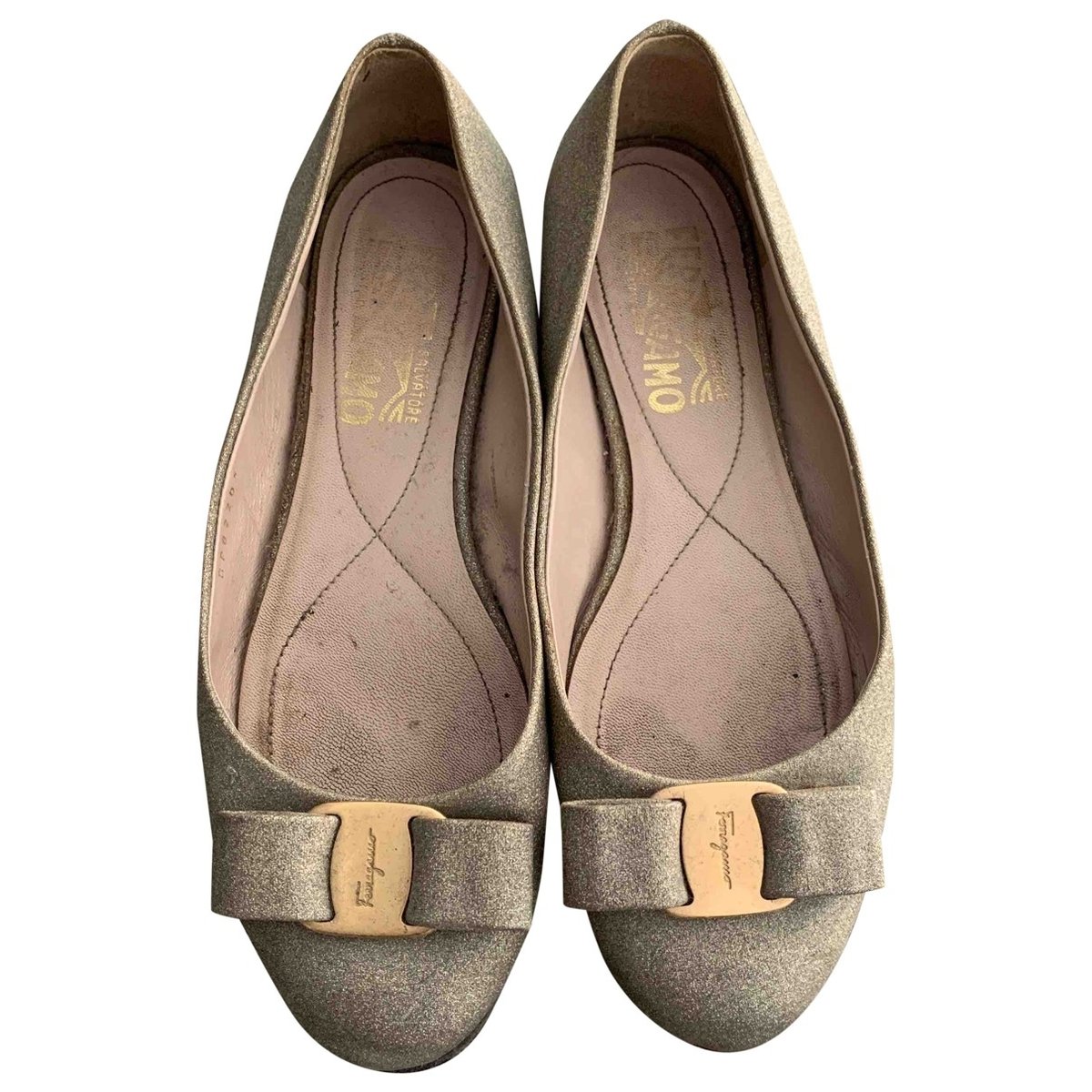 Vara glitter ballet flats