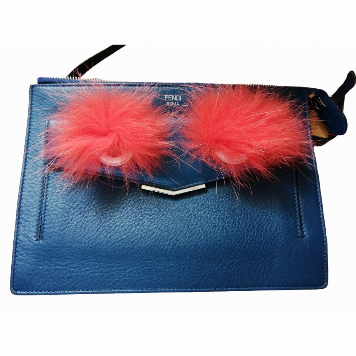 2Jours leather clutch bag