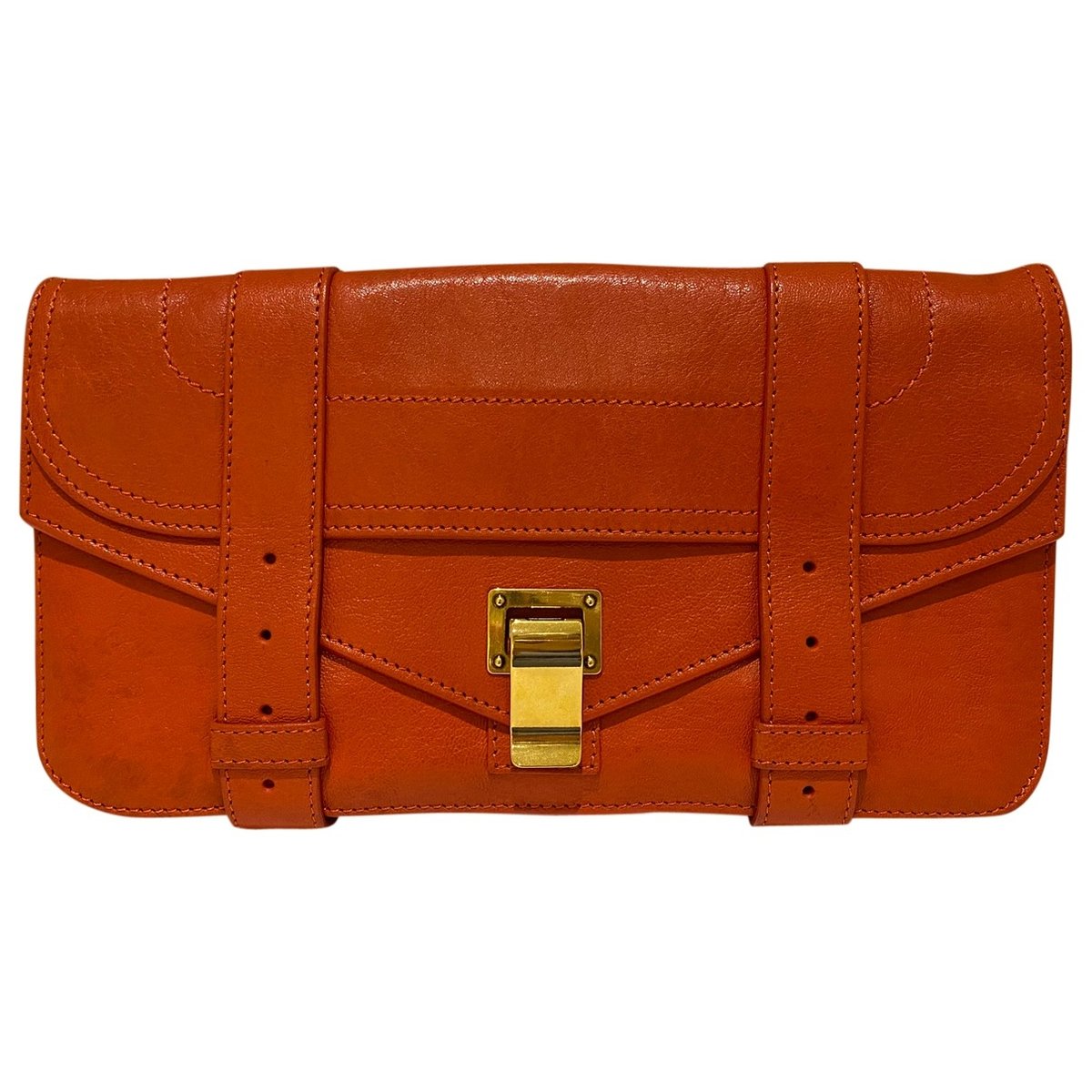 PS1 leather clutch bag