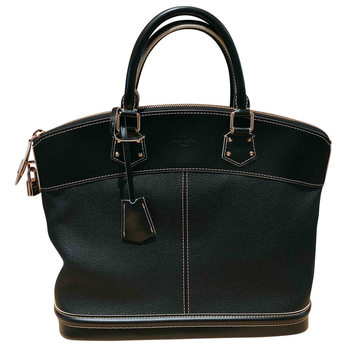 Lockit leather handbag