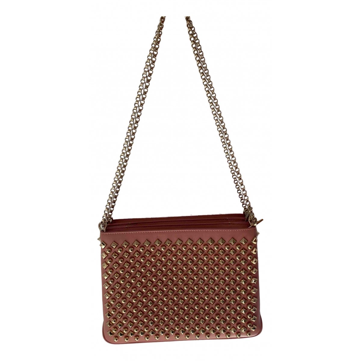 Triloubi leather crossbody bag