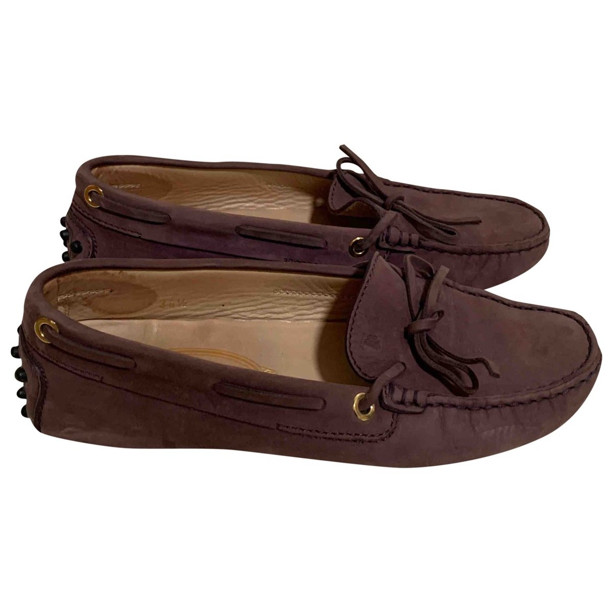 Gommino leather flats
