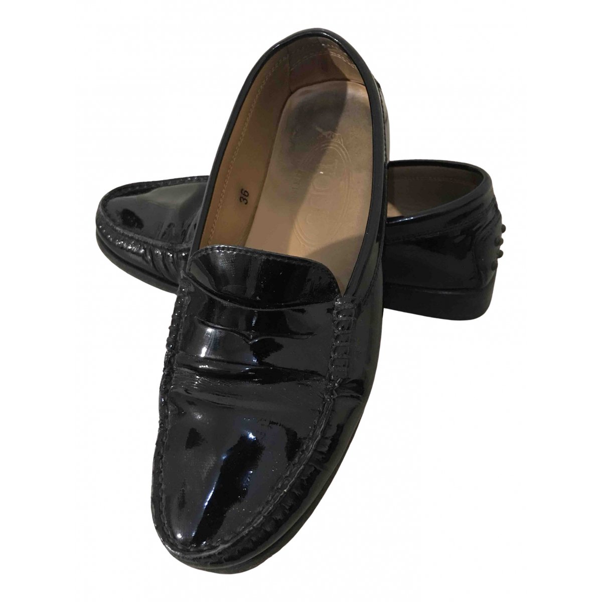 Gommino leather flats