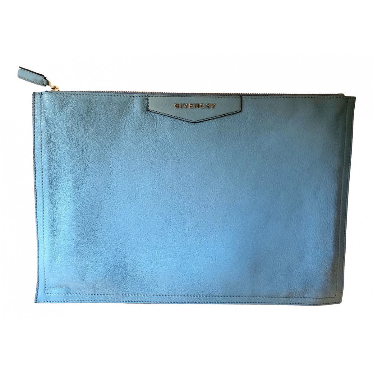 Antigona leather clutch bag
