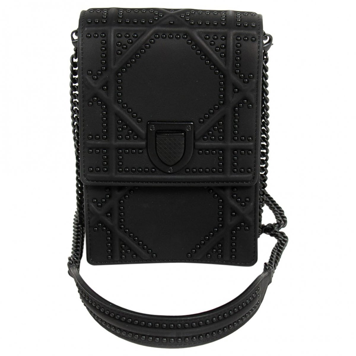 Diorama Vertical leather crossbody bag