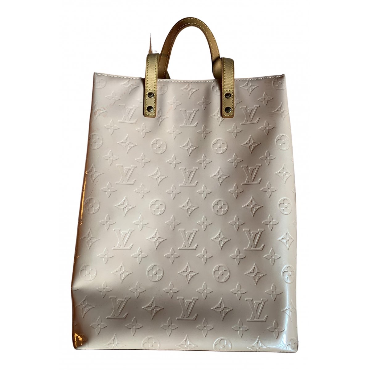 Reade patent leather tote