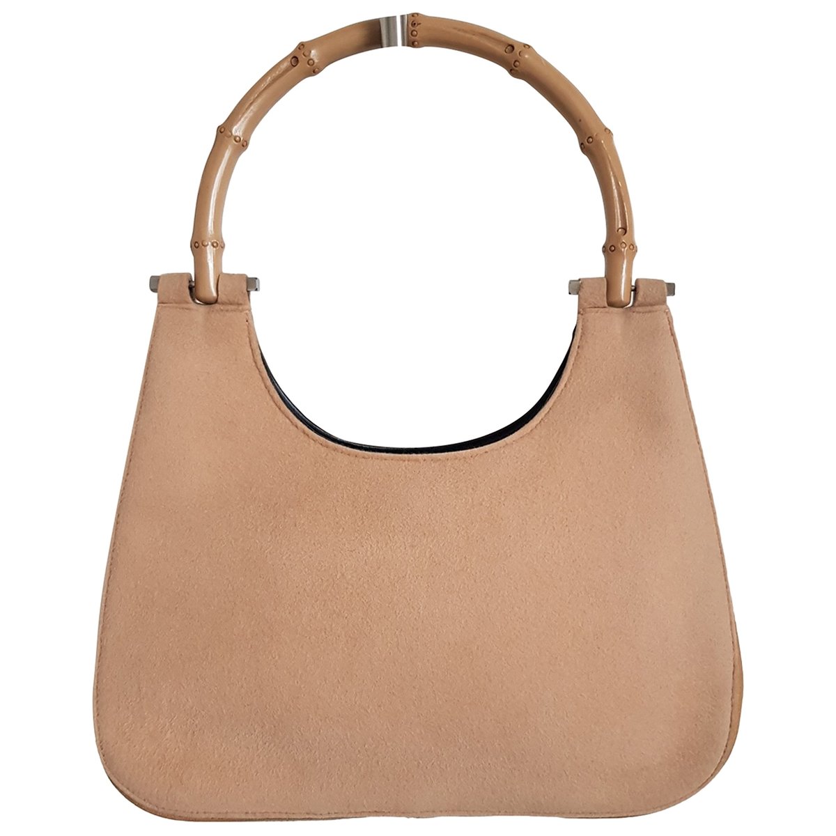 Bamboo leather handbag