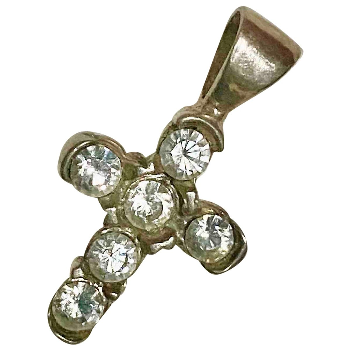 Croix silver pendant