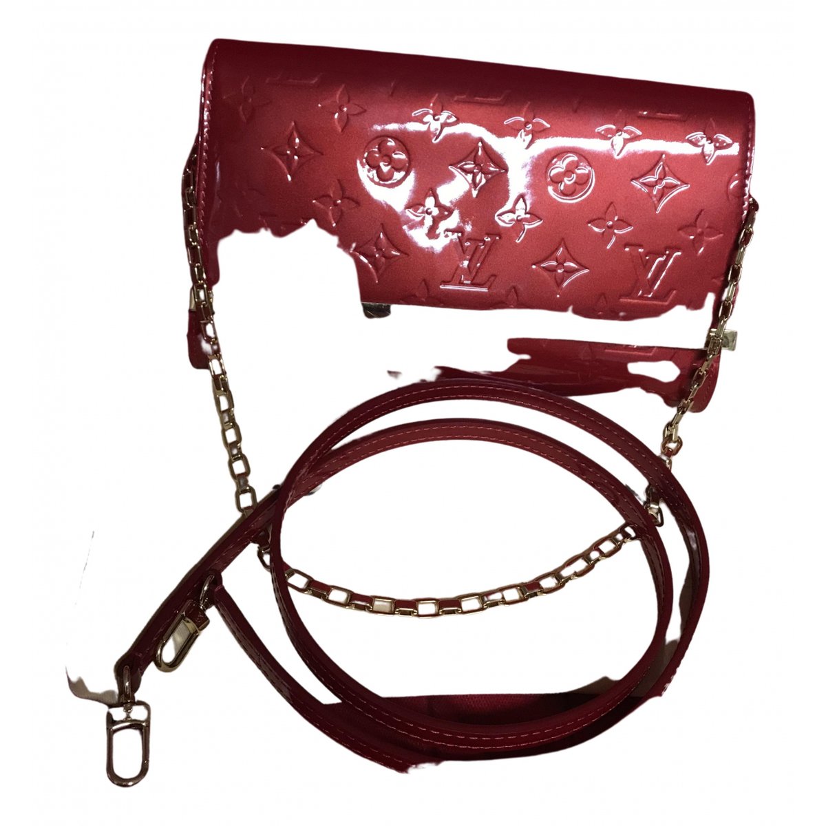 Ana patent leather crossbody bag