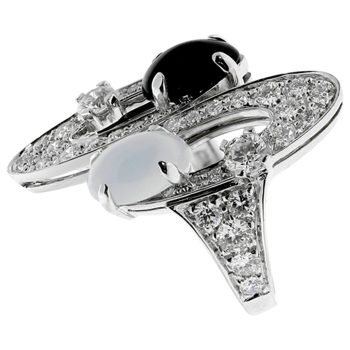 Elisia white gold ring