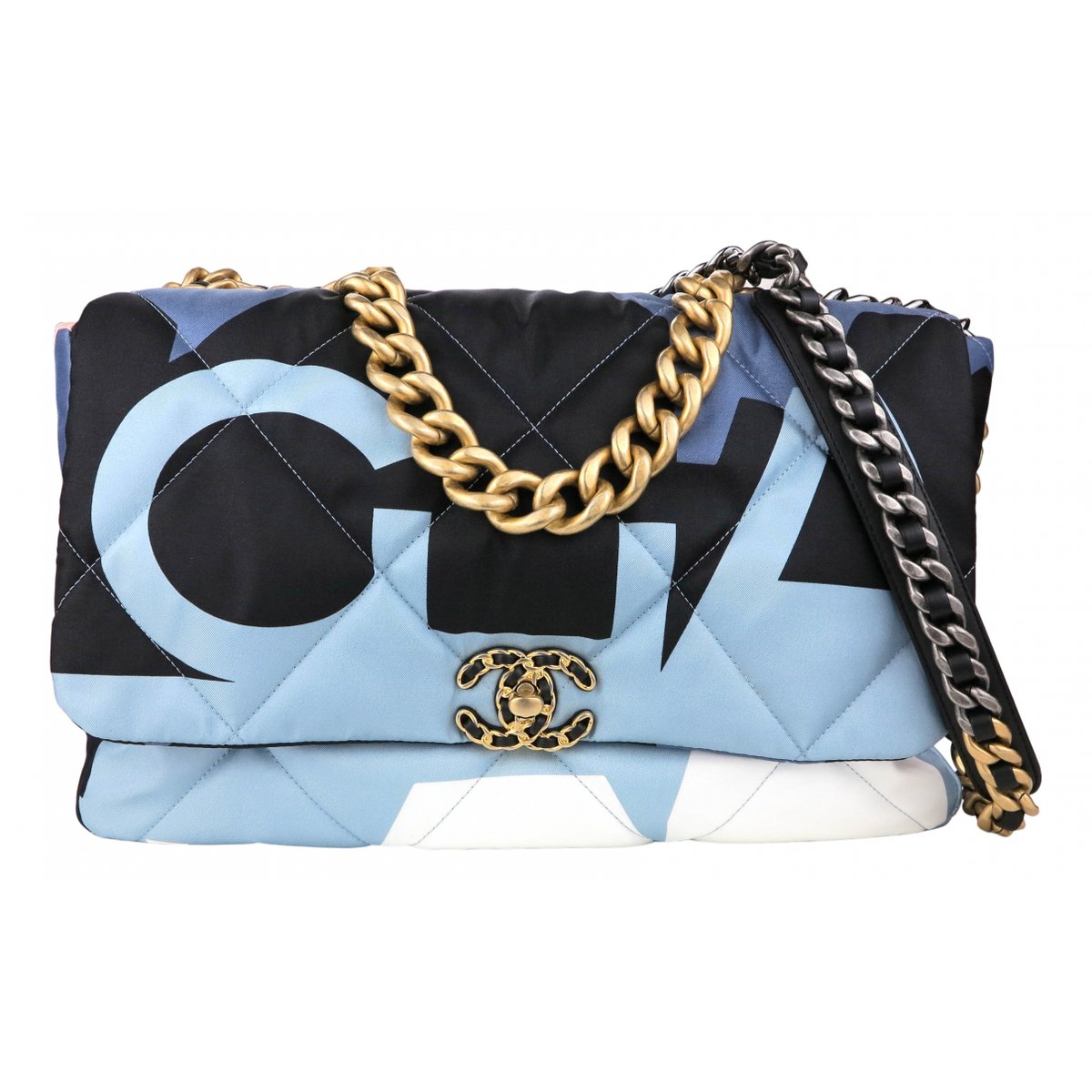 Chanel 19 cloth handbag