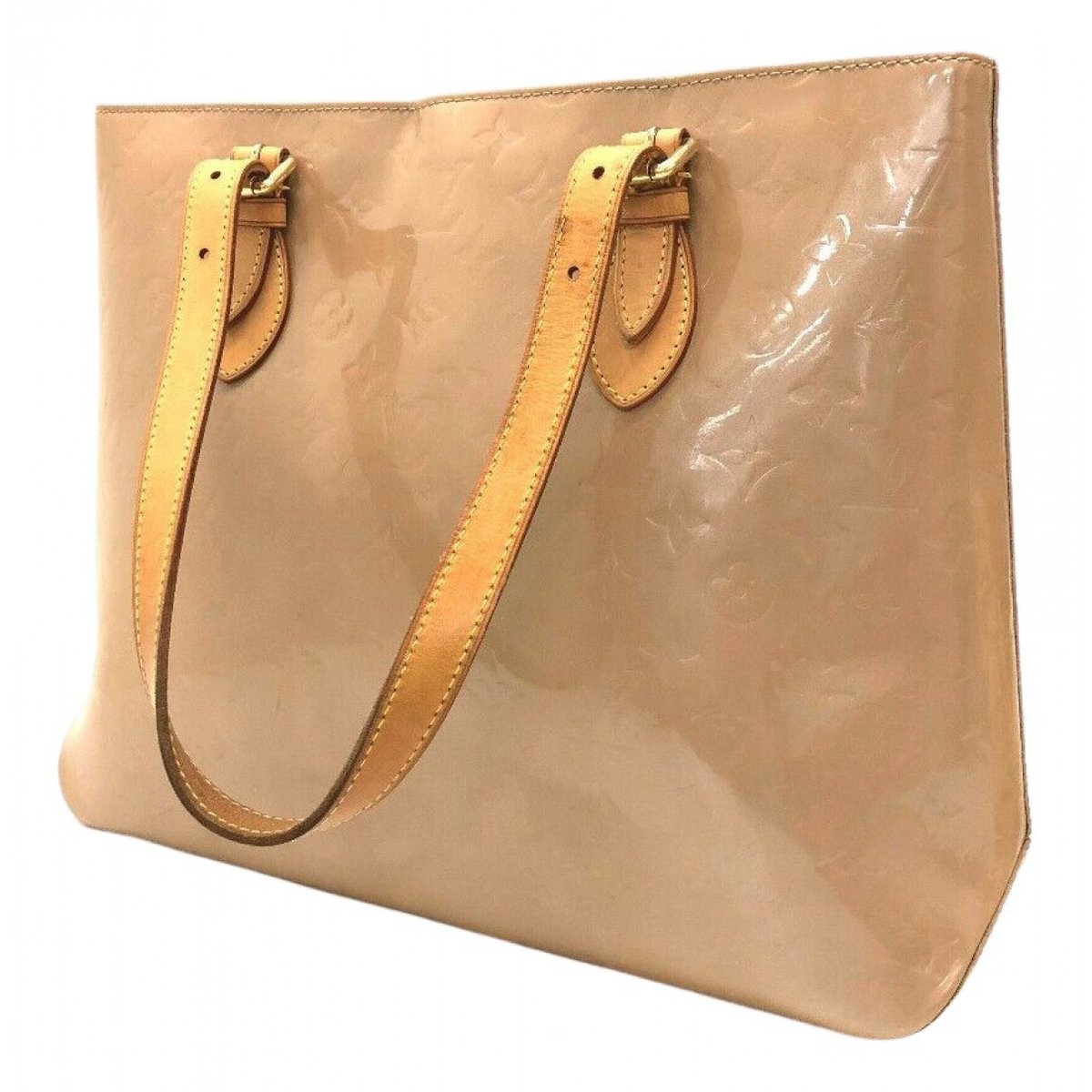 Brentwood patent leather handbag