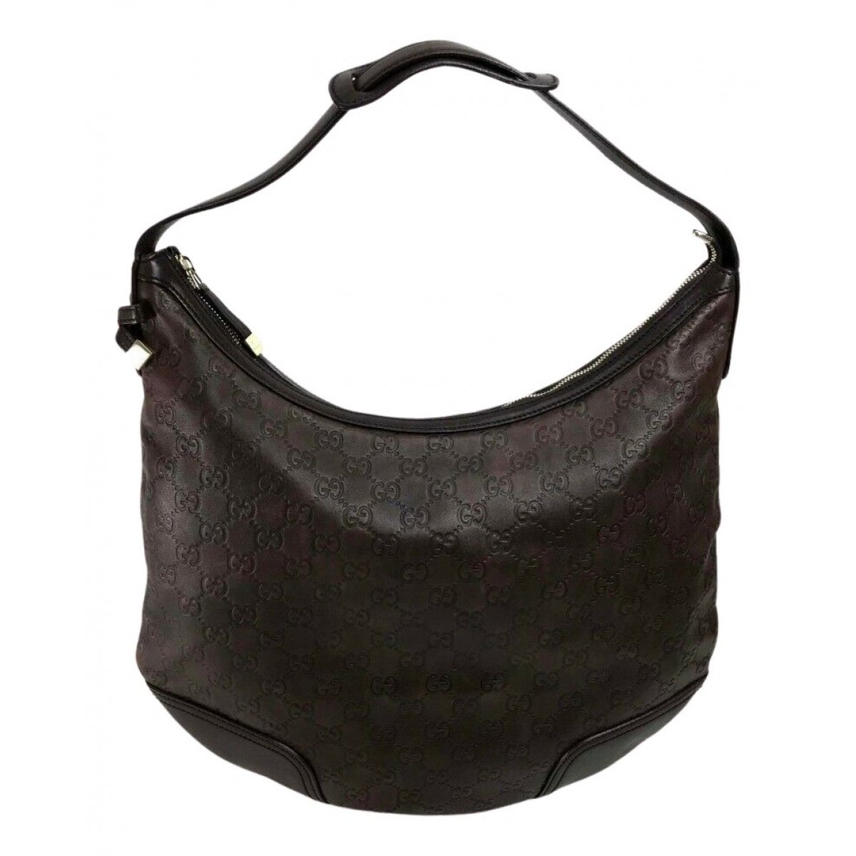 Hobo leather handbag