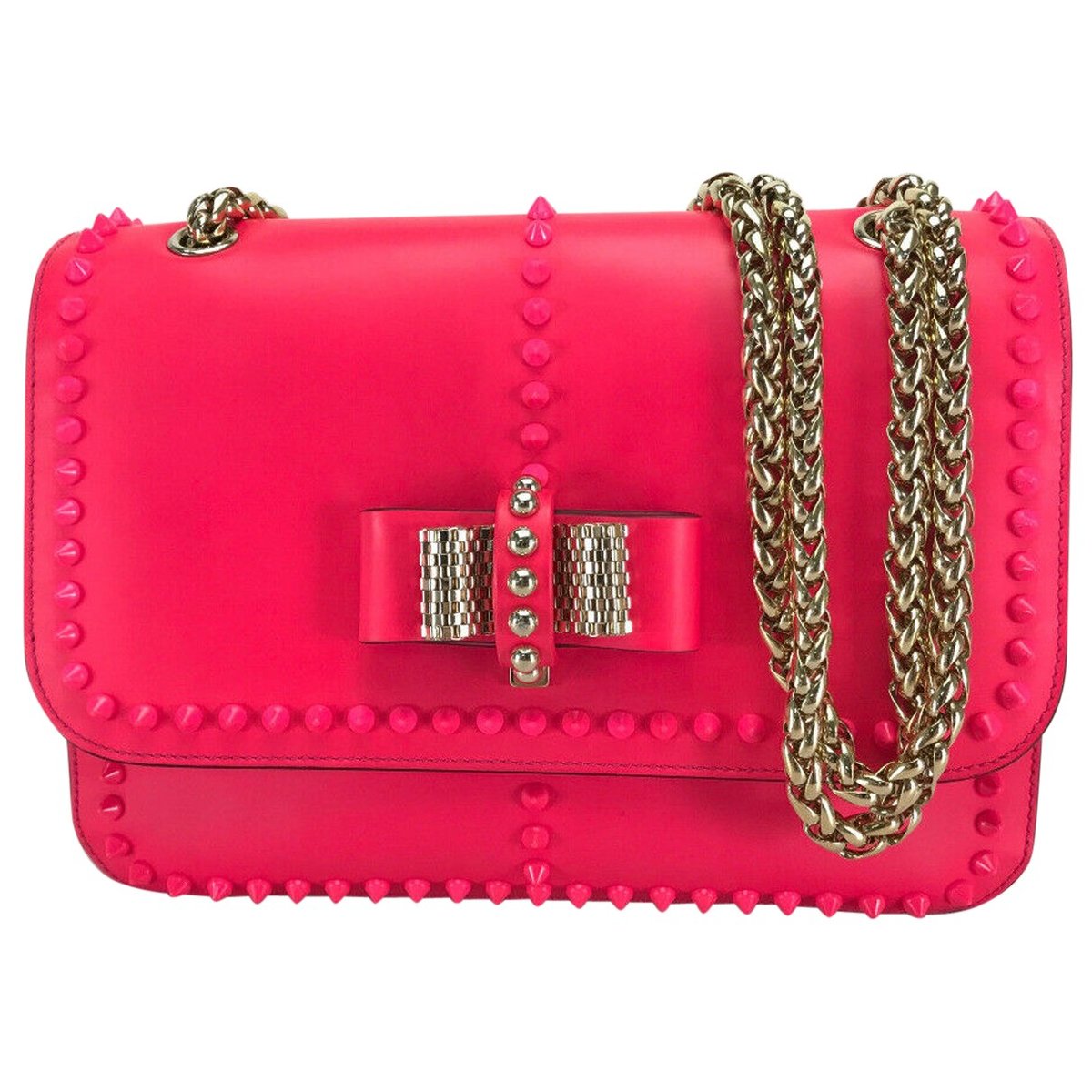 Sweet Charity patent leather crossbody bag