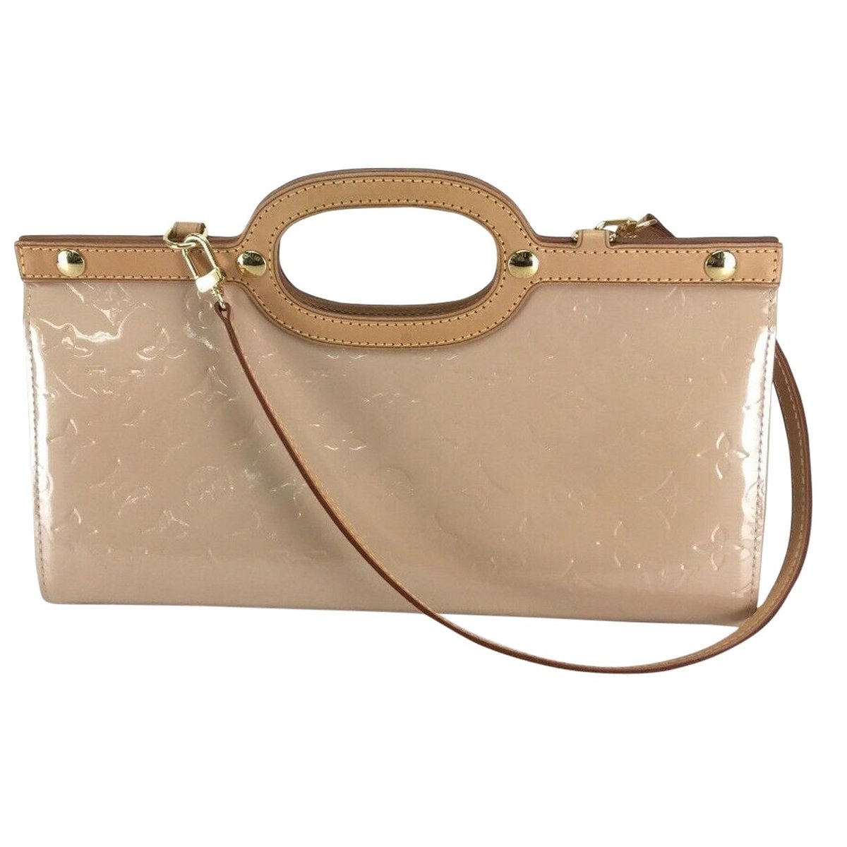 Roxbury patent leather handbag