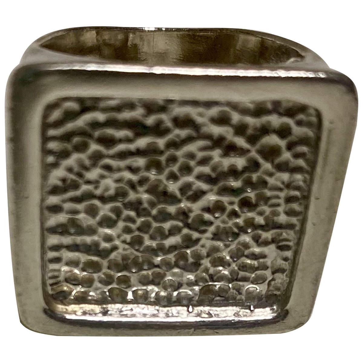 Chevalières silver ring