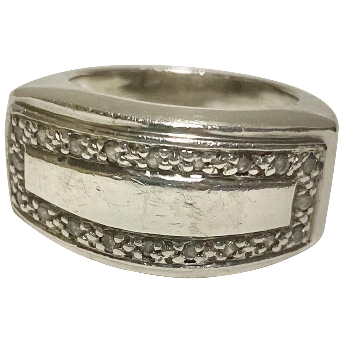 Chevalières silver ring